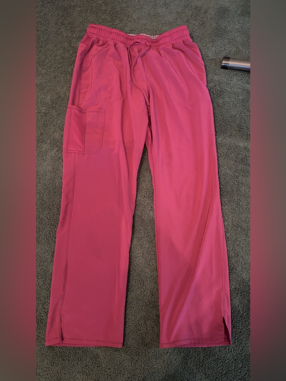 Women’s Drawstring straight leg Scrubstar Maroon / wine / burgundy scrub pants